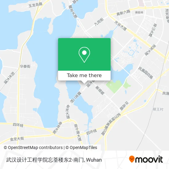武汉设计工程学院忘荃楼东2-南门 map