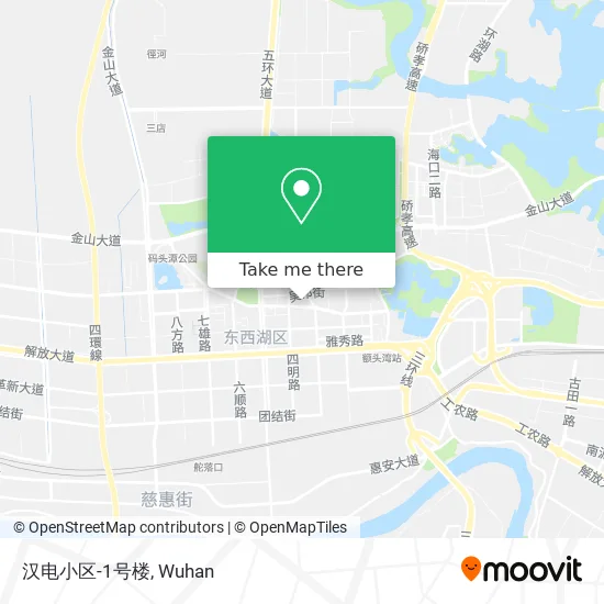 汉电小区-1号楼 map