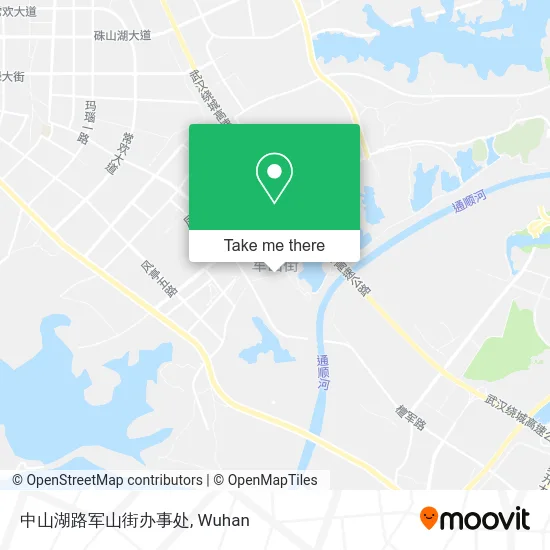 中山湖路军山街办事处 map