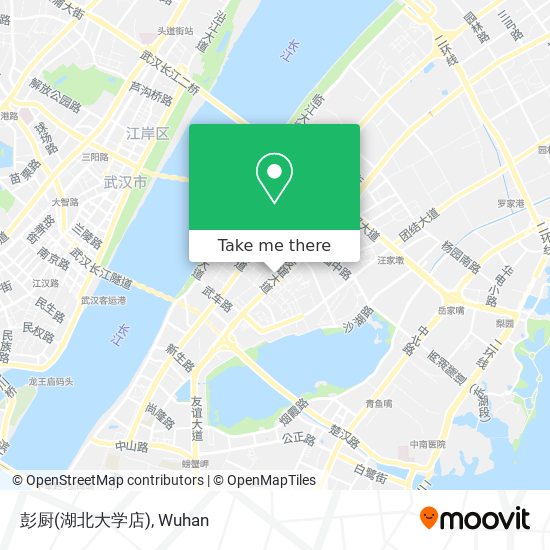 彭厨(湖北大学店) map