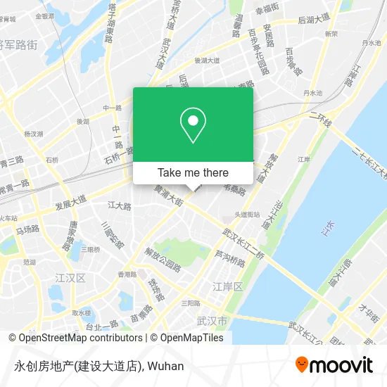 永创房地产(建设大道店) map