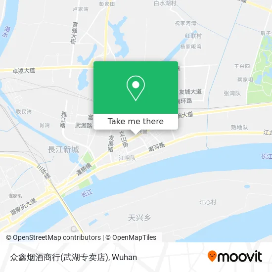 众鑫烟酒商行(武湖专卖店) map
