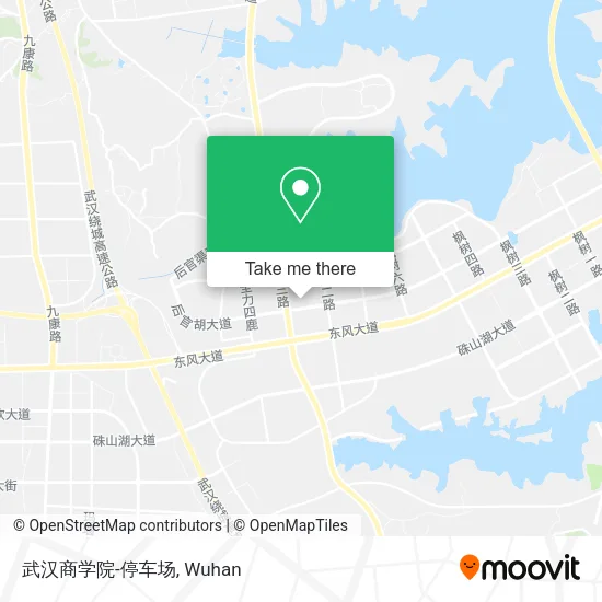 武汉商学院-停车场 map