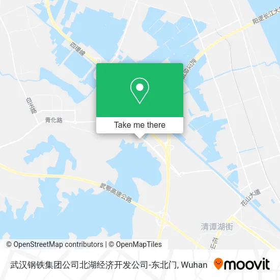 武汉钢铁集团公司北湖经济开发公司-东北门 map