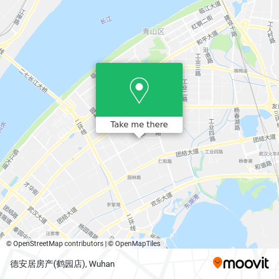 德安居房产(鹤园店) map