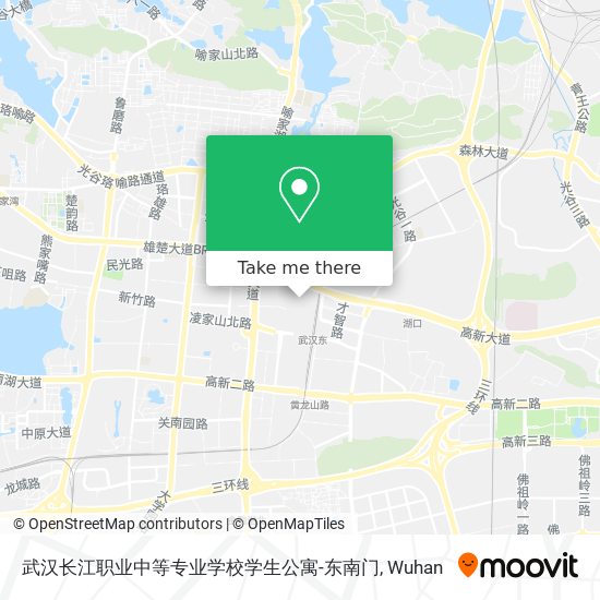 武汉长江职业中等专业学校学生公寓-东南门 map