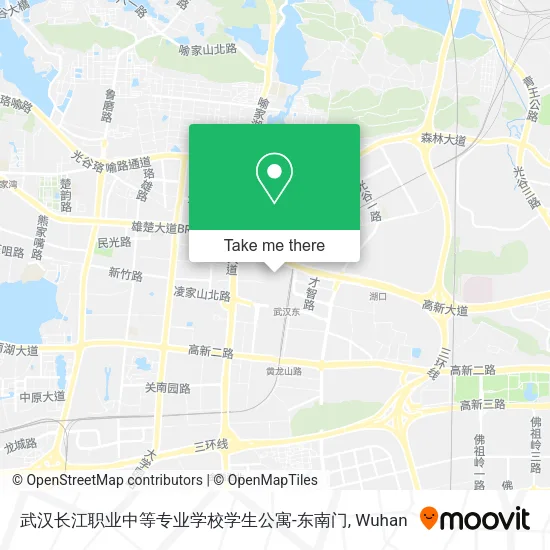 武汉长江职业中等专业学校学生公寓-东南门 map