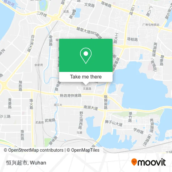 恒兴超市 map