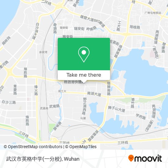 武汉市英格中学(一分校) map
