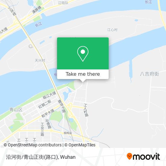 沿河街/青山正街(路口) map