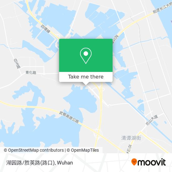 湖园路/胜英路(路口) map