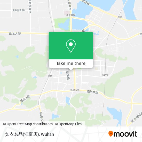 如衣名品(江夏店) map