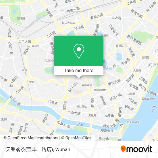 天香茗茶(宝丰二路店) map