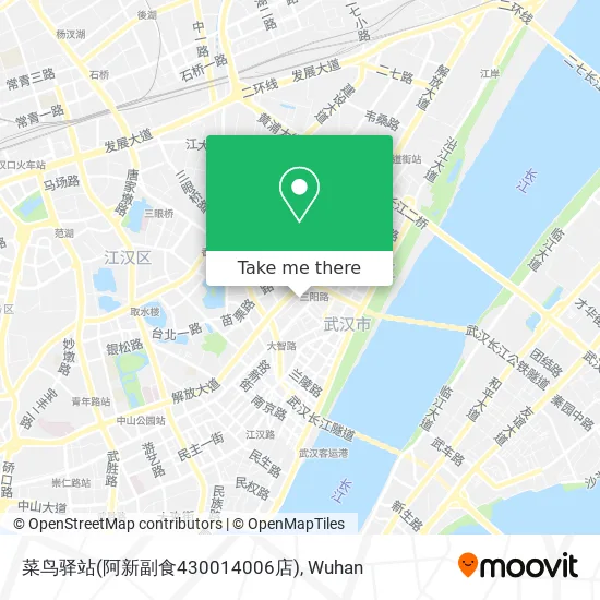 菜鸟驿站(阿新副食430014006店) map