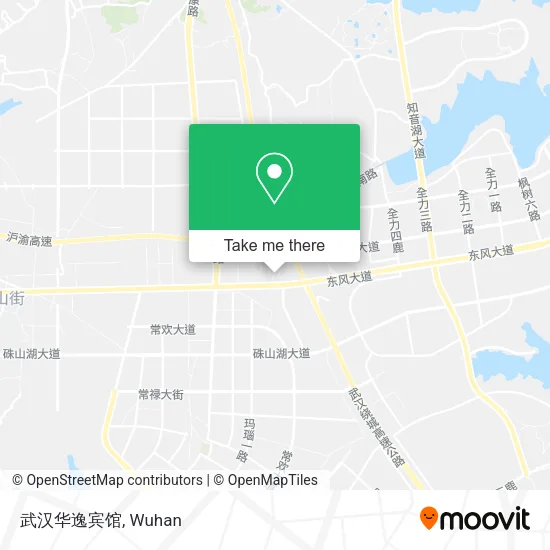 武汉华逸宾馆 map