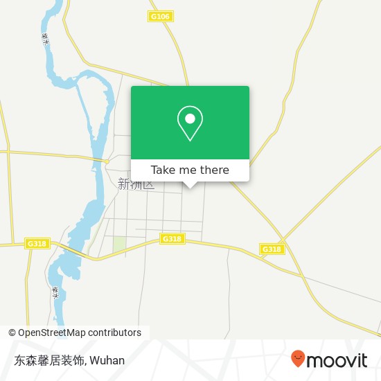 东森馨居装饰 map