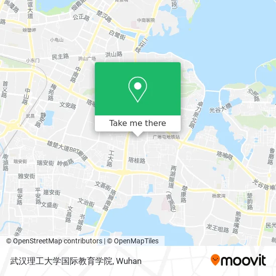 武汉理工大学国际教育学院 map