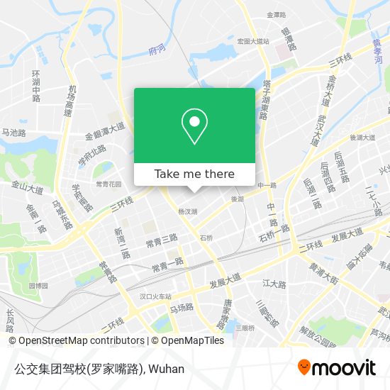 公交集团驾校(罗家嘴路) map