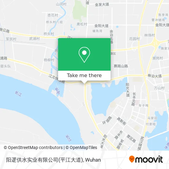 阳逻供水实业有限公司(平江大道) map