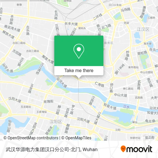 武汉华源电力集团汉口分公司-北门 map