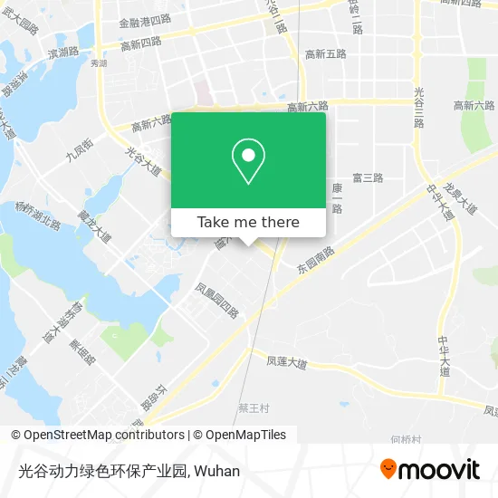 光谷动力绿色环保产业园 map
