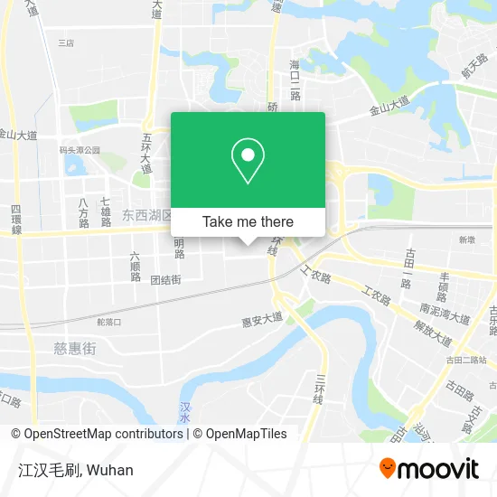 江汉毛刷 map