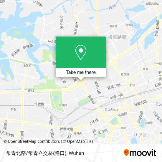 常青北路/常青立交桥(路口) map