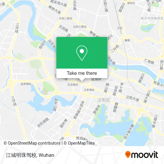 江城明珠驾校 map