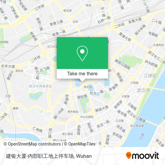 建银大厦-内部职工地上停车场 map
