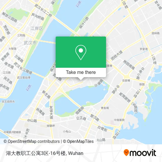 湖大教职工公寓3区-16号楼 map