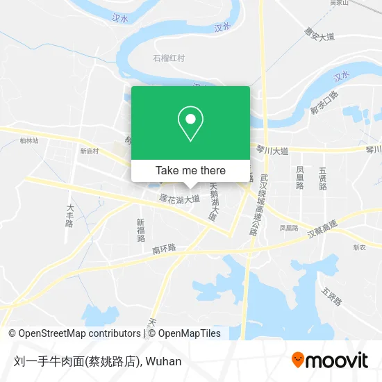 刘一手牛肉面(蔡姚路店) map