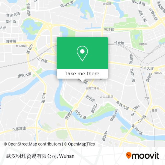 武汉明珏贸易有限公司 map