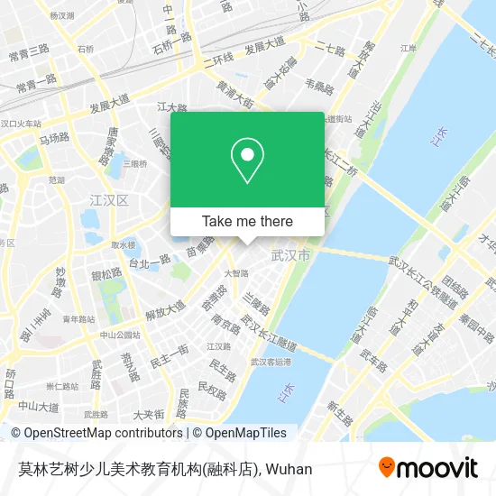 莫林艺树少儿美术教育机构(融科店) map