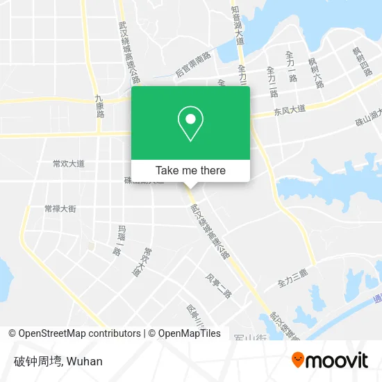 破钟周塆 map