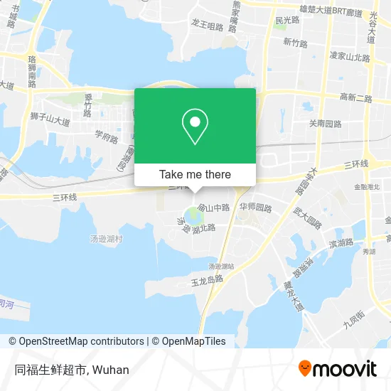同福生鲜超市 map