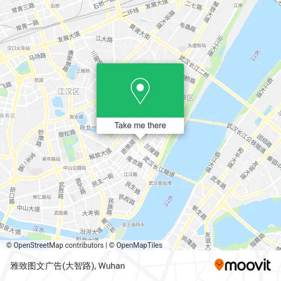 雅致图文广告(大智路) map