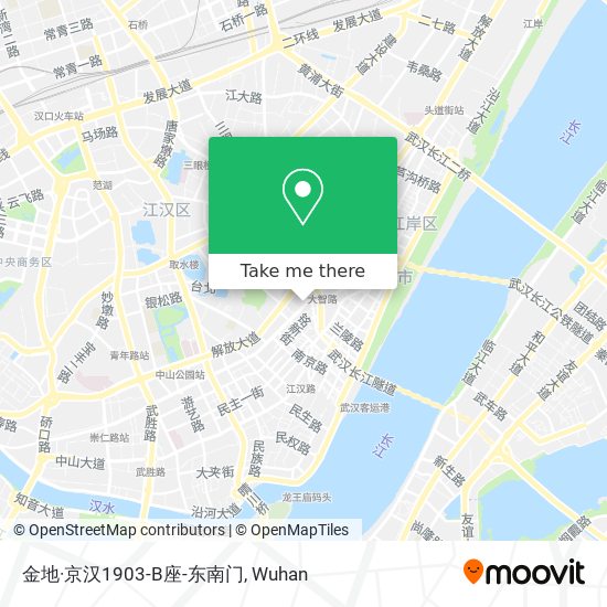 金地·京汉1903-B座-东南门 map