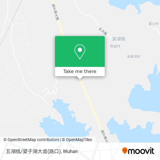 五湖线/梁子湖大道(路口) map