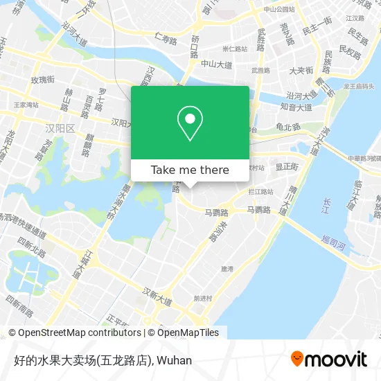 好的水果大卖场(五龙路店) map