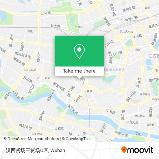 汉西货场三货场C区 map