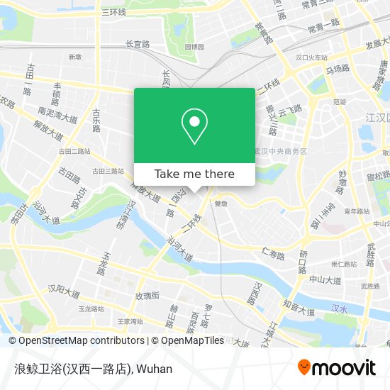 浪鲸卫浴(汉西一路店) map