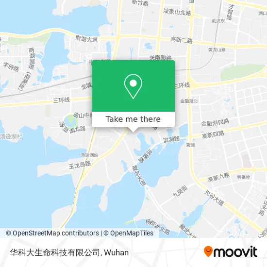 华科大生命科技有限公司 map