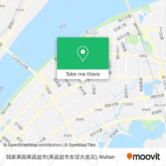 我家果园果蔬超市(果蔬超市友谊大道店) map