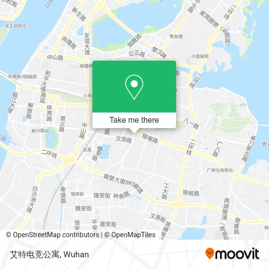 艾特电竞公寓 map