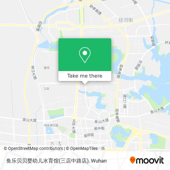鱼乐贝贝婴幼儿水育馆(三店中路店) map