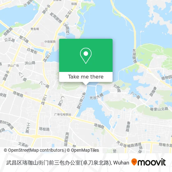 武昌区珞珈山街门前三包办公室(卓刀泉北路) map
