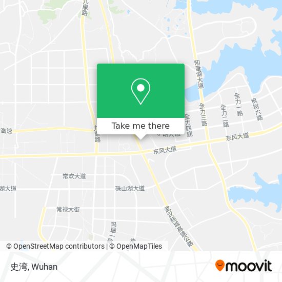 史湾 map