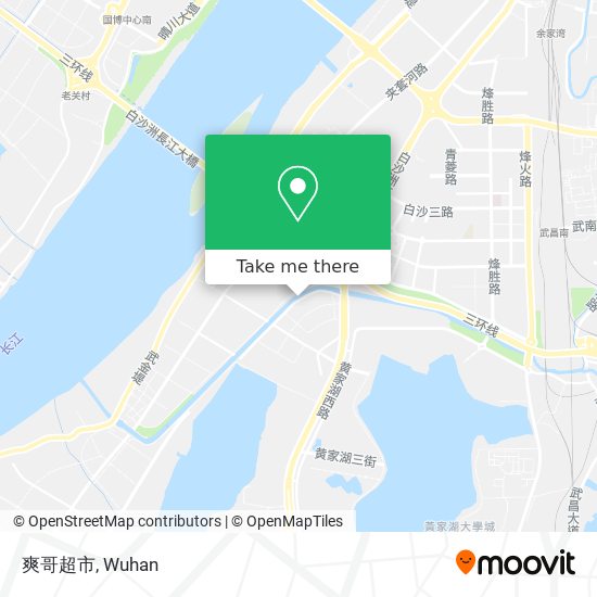爽哥超市 map