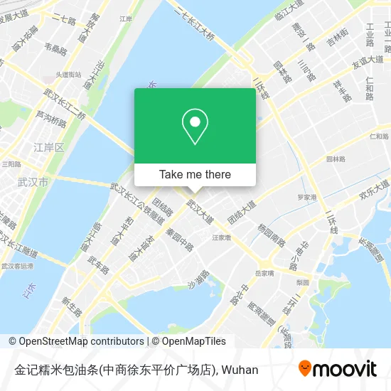 金记糯米包油条(中商徐东平价广场店) map