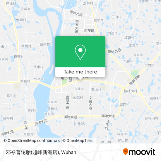 邓禄普轮胎(超峰新洲店) map